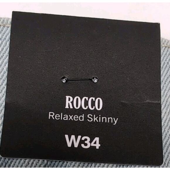 True Religion Rocco Denim Shorts Mens Size 34 Flap Light Wash Jean Jorts NEW NWT - Picture 11 of 16